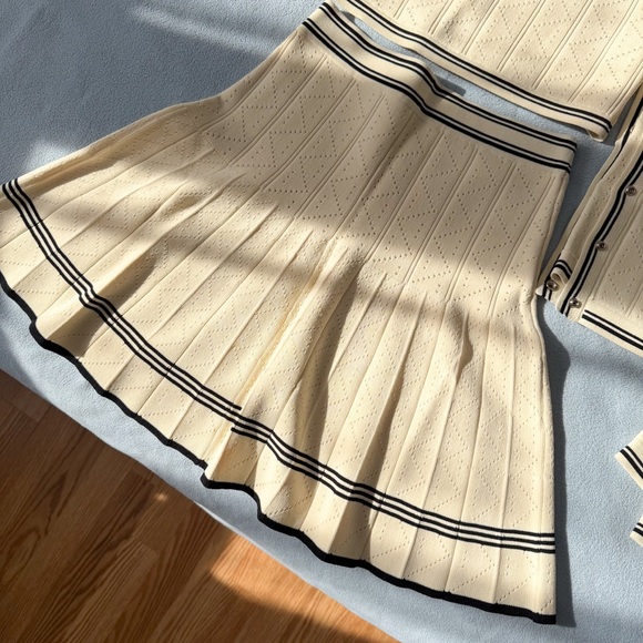 Sandro Knit Top, Skirt and Cardigan - Picture 3 of 9